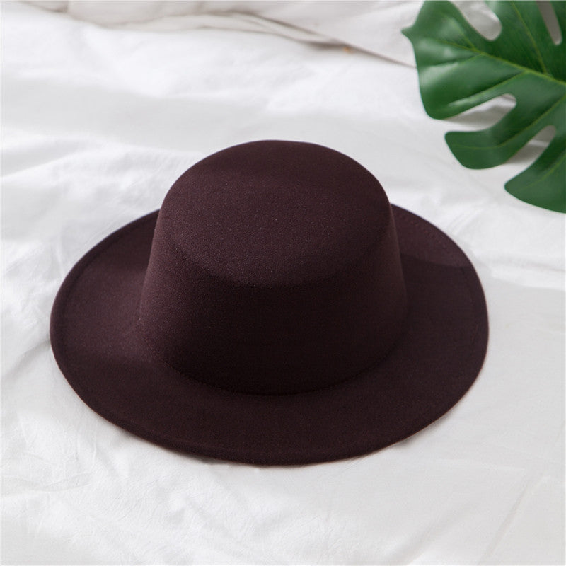 Vintage Gentleman British Style Woolen Hats For Men And Women